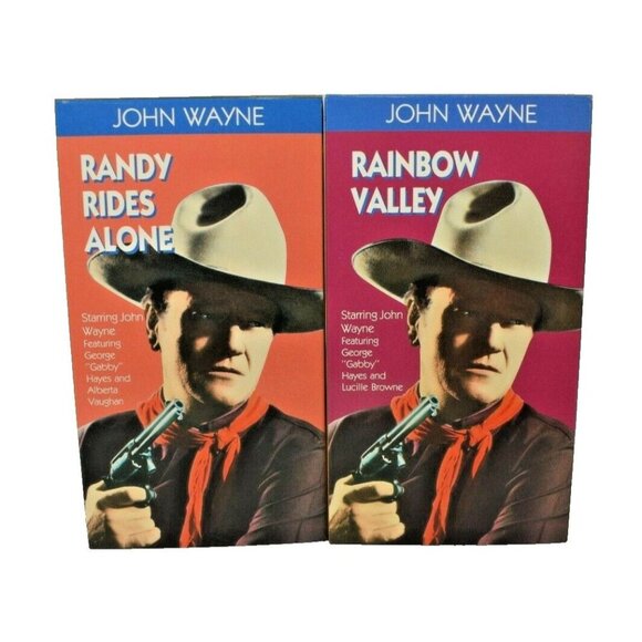 The Duke 4 Tape Box Set VHS, 2000 Collectors Classics John Wayne - Picture 8 of 9